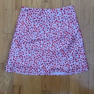 Princess polly patterned mini skirt